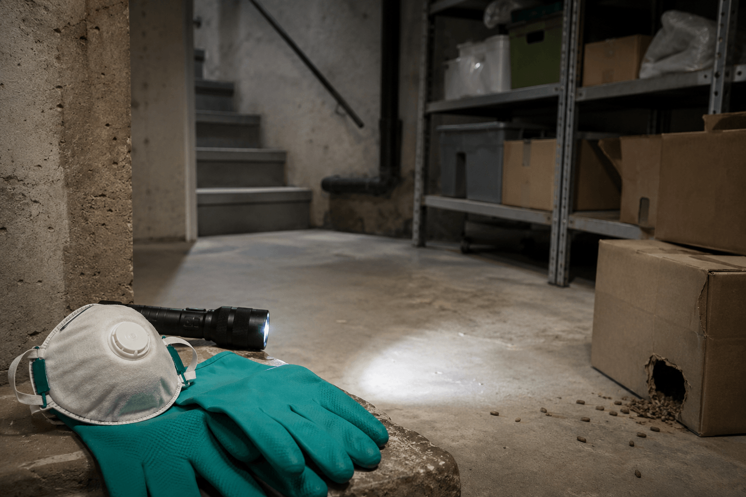 Mäuse im Keller — Das müssen Sie jetzt tun